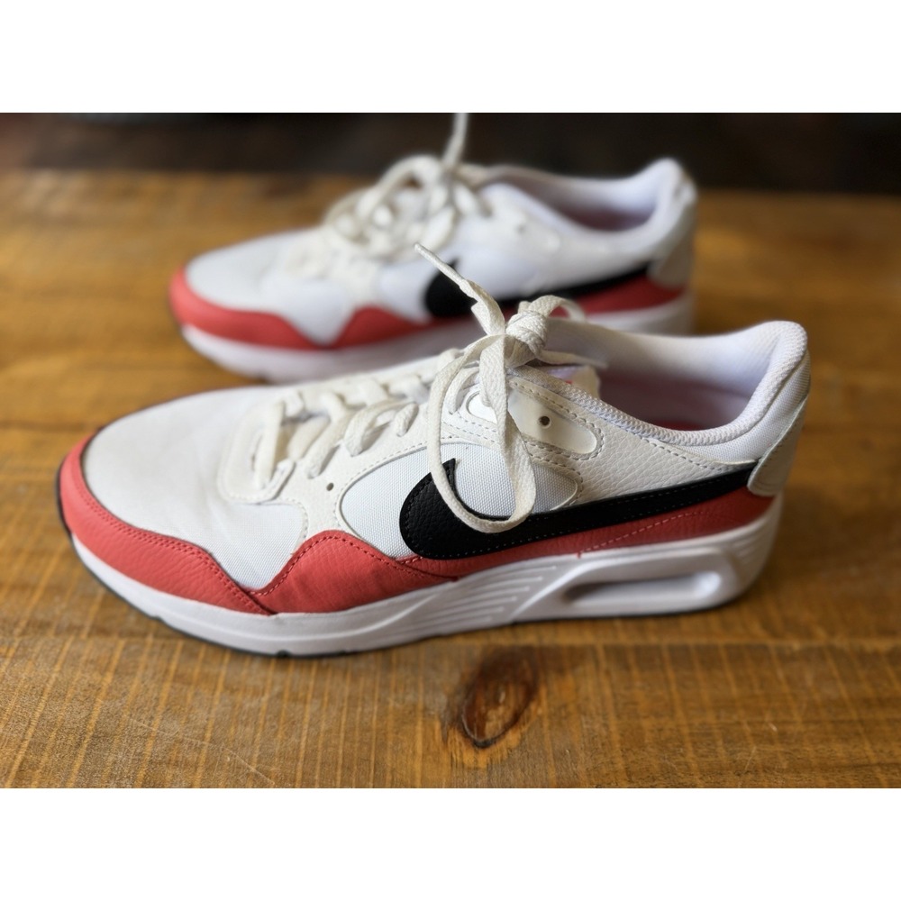 Nike Air Max SC Womens Size 11 White Black Magic Ember Sneakers CW4554-111